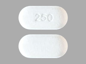 Pill 250 White Capsule/Oblong is Azithromycin Dihydrate