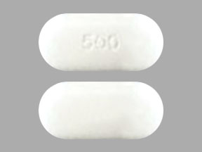 Pill 500 White Capsule/Oblong is Azithromycin Dihydrate