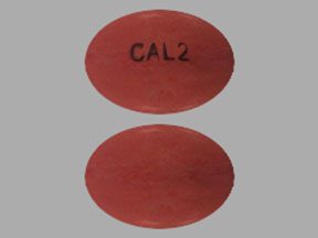 Pill CAL2 Orange Capsule/Oblong is Calcitriol