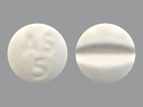 Pill AS 5 White Round is Amphetamine Sulfate