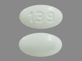 Pill 139 White Oval is Naproxen