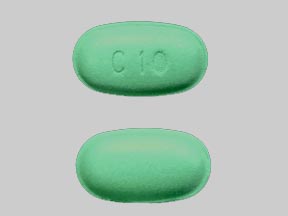 Pill C 10 Green Oval is EEMT DS