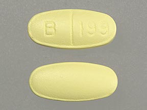 Pill B 199 is Utac 500 mg-500 mg