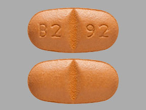 Pill Imprint B2 92 (Oxcarbazepine 150 mg)