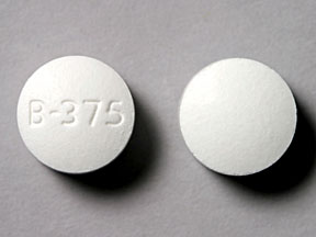 Pill Imprint B-375 (Dyphylline and Guaifenesin 200 mg / 200 mg)