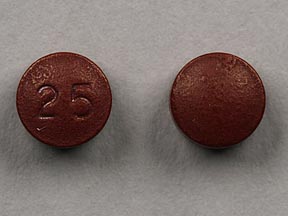 Pill 25 Red Round is Phenazopyridine Hydrochloride