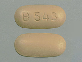Pill B 543 Orange Oval is Multigen