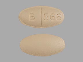 Pill B 566 Tan Oval is Vinate One