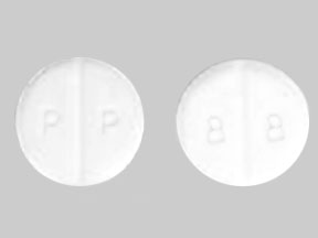 Pramipexole dihydrochloride 1 mg P P 8 8