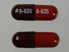 Pill B-635 B-635 is Ferocon Vitamin B Complex with Iron and Intrinsic Factor