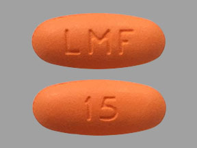 Pill LMF 15 is L-Methylfolate 15 mg