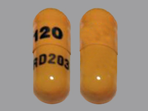 Propranolol hydrochloride extended-release 120 mg 120 RD203
