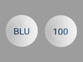 Pill BLU 100 is Ayvakit 100 mg