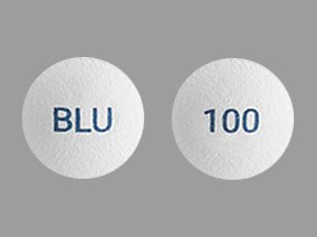 Pill BLU 100 White Round is Ayvakit