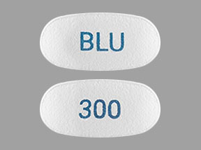 Pill BLU 300 is Ayvakit 300 mg