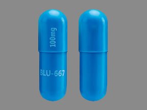 Pill BLU-667 100 mg is Gavreto 100 mg