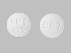 Pill BMS 140 857 White Round is Sprycel