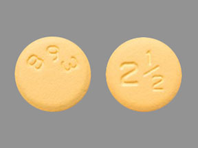 Eliquis 2.5 mg 893 2 1/2