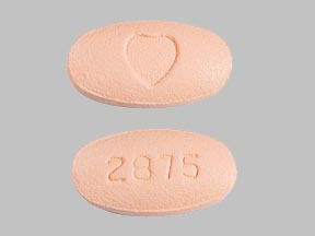 Hydrochlorothiazide and irbesartan 12.5 mg / 150 mg Logo 2875