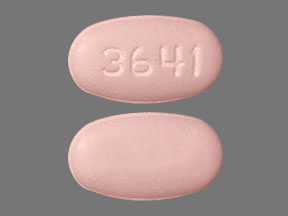 Pill 3641 is Evotaz atazanavir 300 mg / cobicistat 150 mg