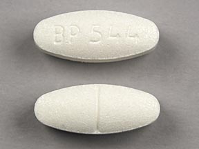 Pill BP544 White Oval is Brompheniramine and Pseudoephedrine TR