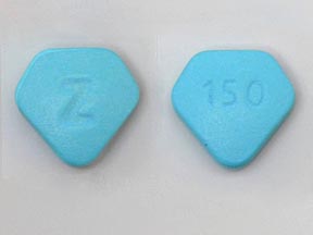 Z 150 Pill Images (Blue / Five-sided)