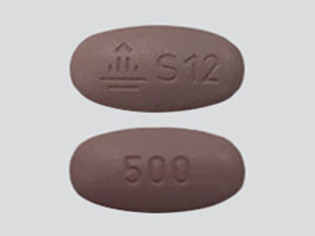 Synjardy empagliflozin 12.5 mg / metformin hydrochloride 500 mg Logo S12 500