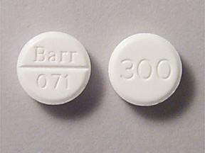 Pill Barr 071 300 White Round is Isoniazid