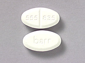 Pill barr 555 835 White Oval is Warfarin Sodium