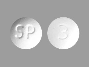 Pill SP 3 White Round is Trulance