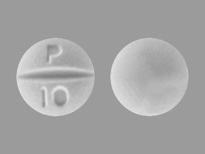 Pill P 10 is Pindolol 10 mg