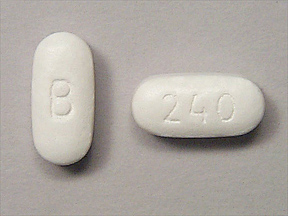 Pill B 240 White Oval is Cardizem LA