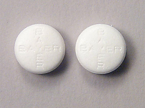 Pill BAYER BAYER BAYER BAYER is Bayer Aspirin 325 mg
