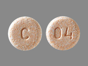 Risperidone (orally disintegrating) 3 mg C 04