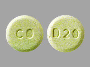 Olanzapine (orally disintegrating) 20 mg D20 CO