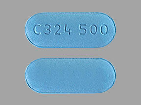 Valacyclovir hydrochloride 500 mg C324 500