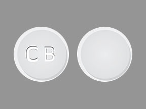 Pill CB White Round is Telmisartan