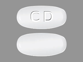 Pill CD White Oval is Telmisartan