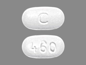 Pill C 460 White Capsule/Oblong is Paroxetine Hydrochloride