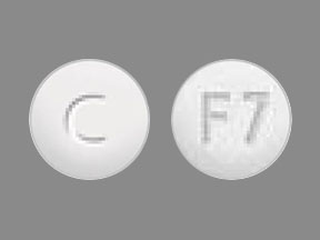 Pill C F7 White Round is Citalopram Hydrobromide