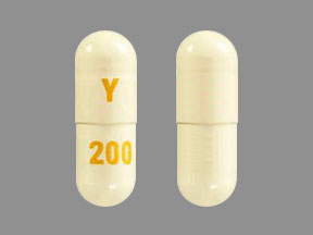 Pill Y 200 White Capsule-shape is Celecoxib
