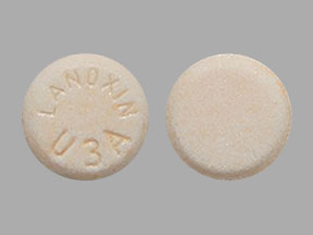 Lanoxin 62.5 mcg (0.0625 mg) LANOXIN U3A