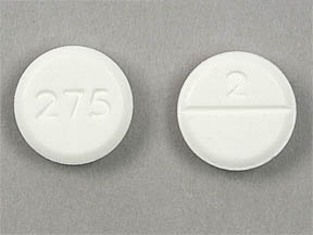 Pill 2 275 White Round is Clonazepam