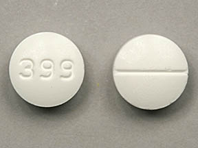 Pill 399 White Round is Glipizide