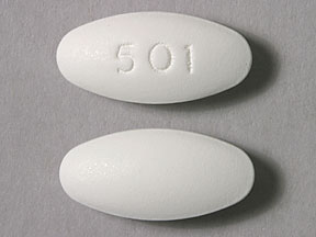 Pill 501 White Oval is Mirtazapine