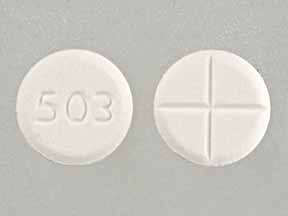 Tizanidine hydrochloride 4 mg 503