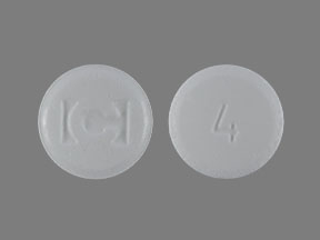 Pill C 4 White Round is Fentanyl (Buccal)