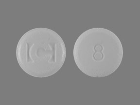 Pill C 8 White Round is Fentanyl (Buccal)