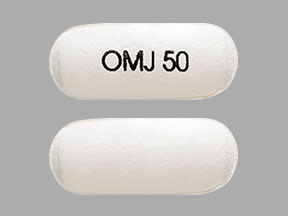Pill Imprint OMJ 50 (Nucynta ER 50 mg)