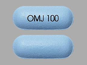Pill OMJ 100 is Nucynta ER 100 mg